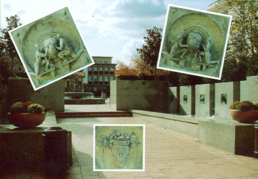 Sculptures avec tortues