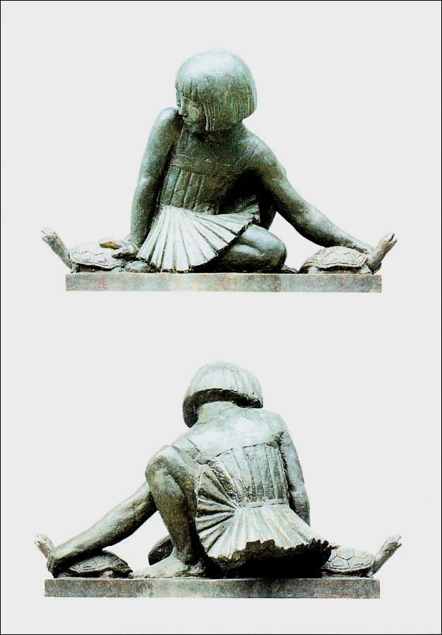 Sculptures avec tortues