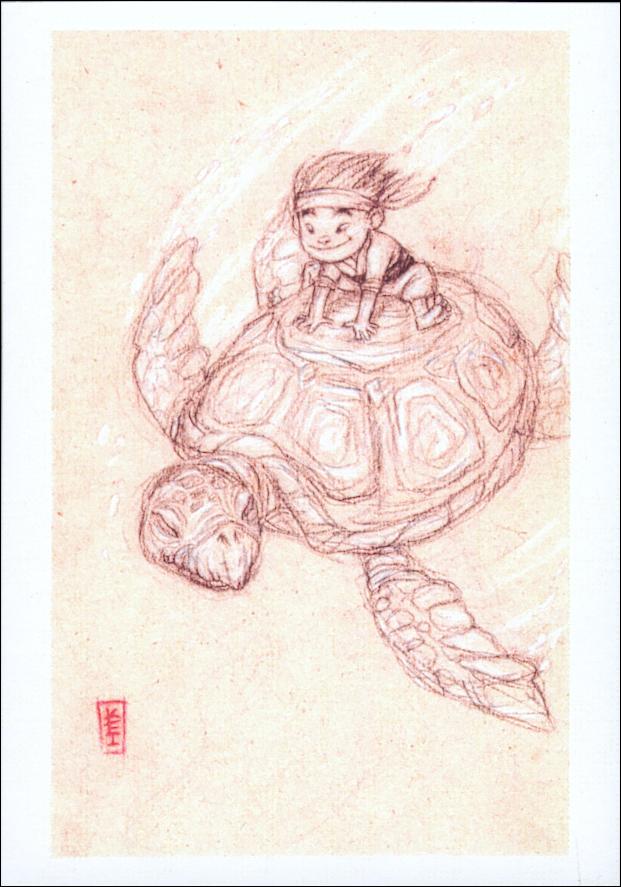 Gravures avec Tortues.