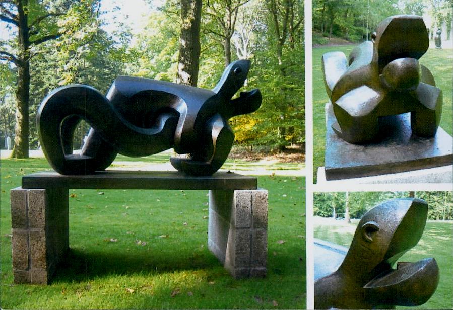 Sculptures avec tortues