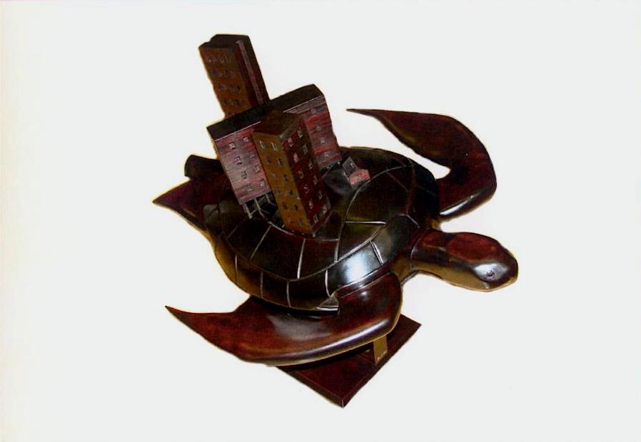 Sculptures avec tortues