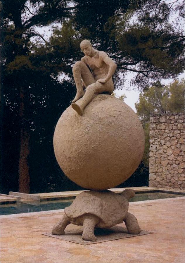 Sculptures avec tortues