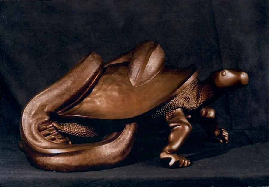 Sculptures avec tortues