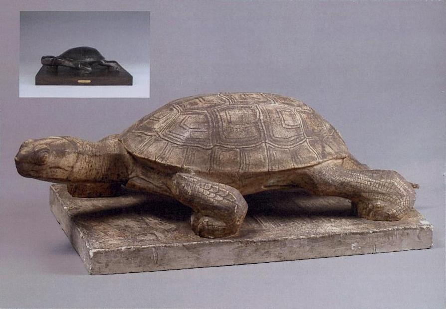 Sculptures avec tortues