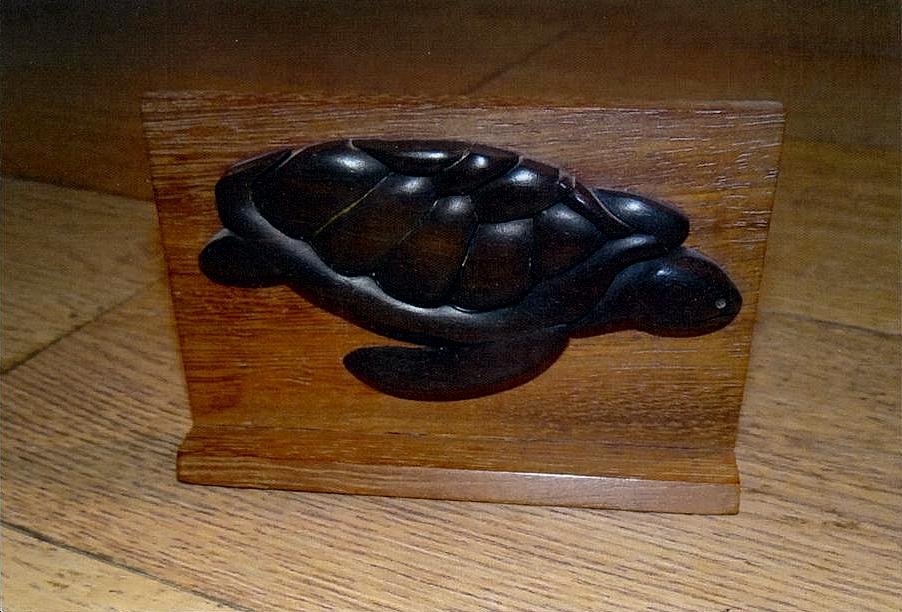 Sculptures avec tortues