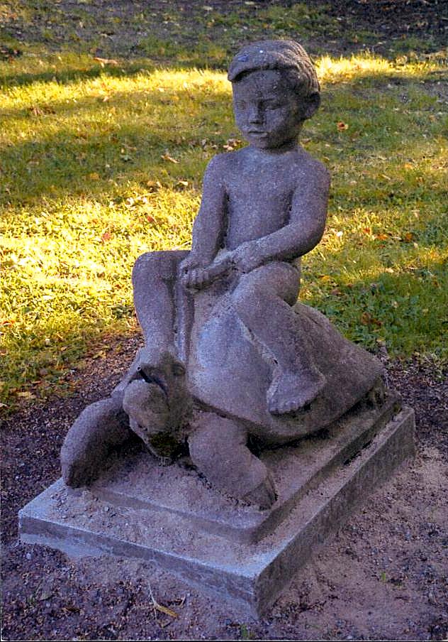 Sculptures avec tortues