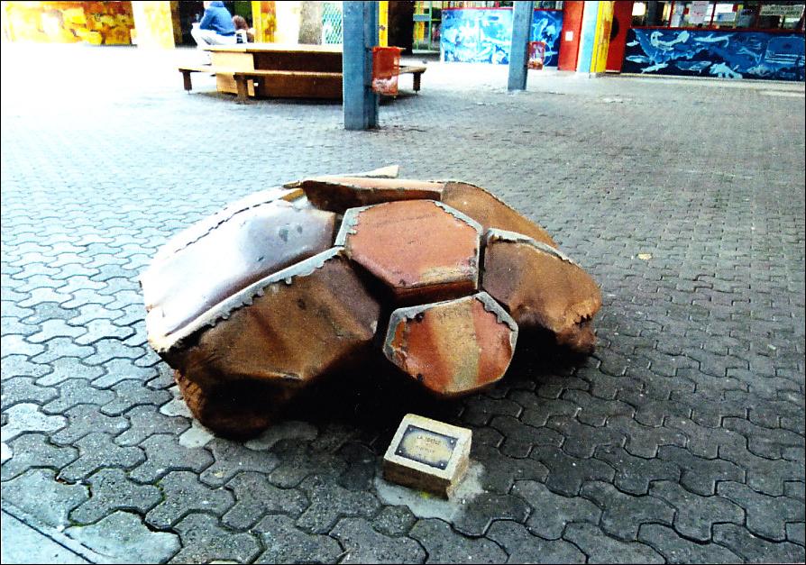 Sculptures avec tortues