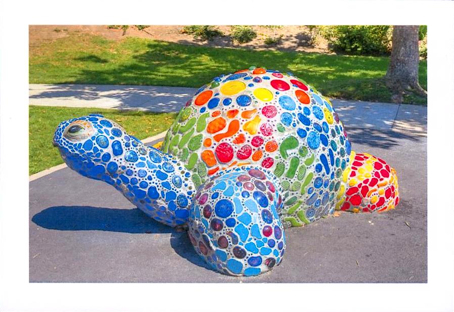 Sculptures avec tortues