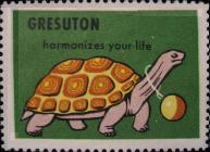 Vignette timbre tortue.
