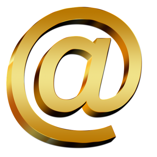 Image arobase de contact.